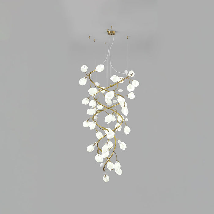 Lysandra Cascade Stairs Chandelier-DWHOME