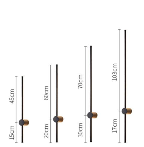 MARIUS Long Sword Wall Lamp - DWHOME