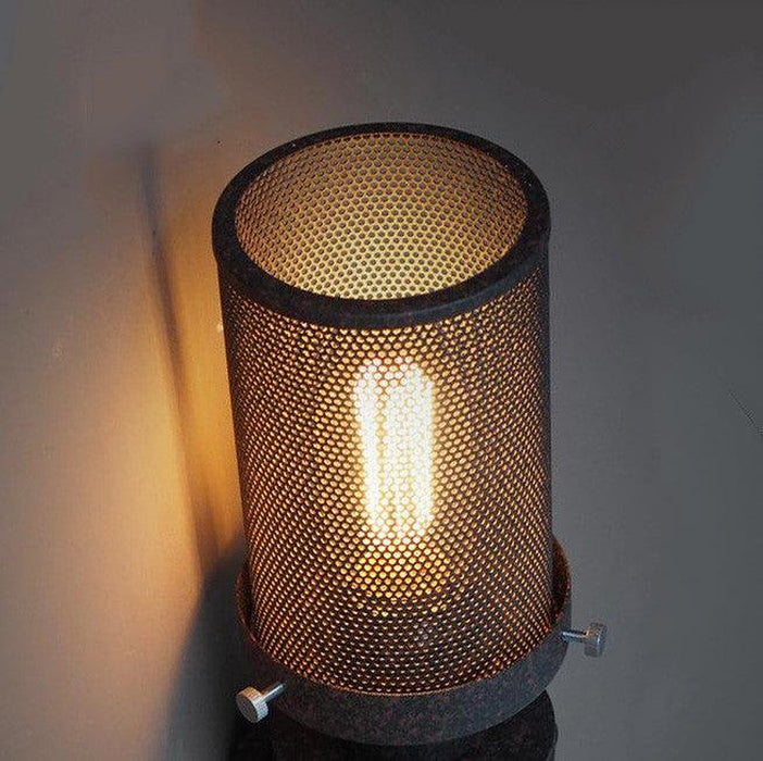Mesh Iron Pipe Wall Light / Bedside Light-DWHOME