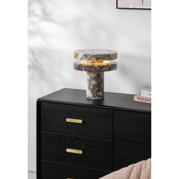 Halo Marble Table Lamp-DWHOME