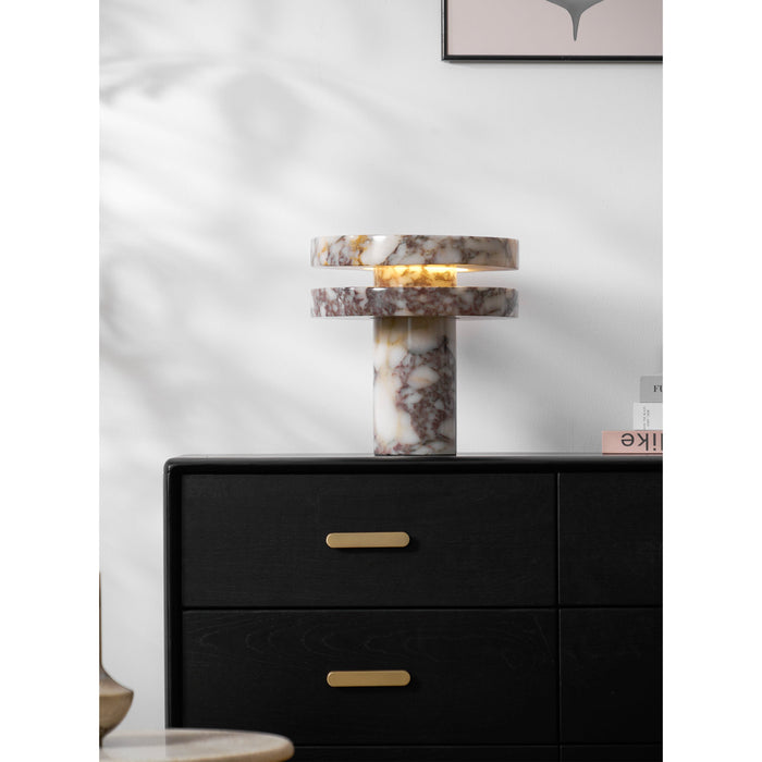 Halo Marble Table Lamp-DWHOME