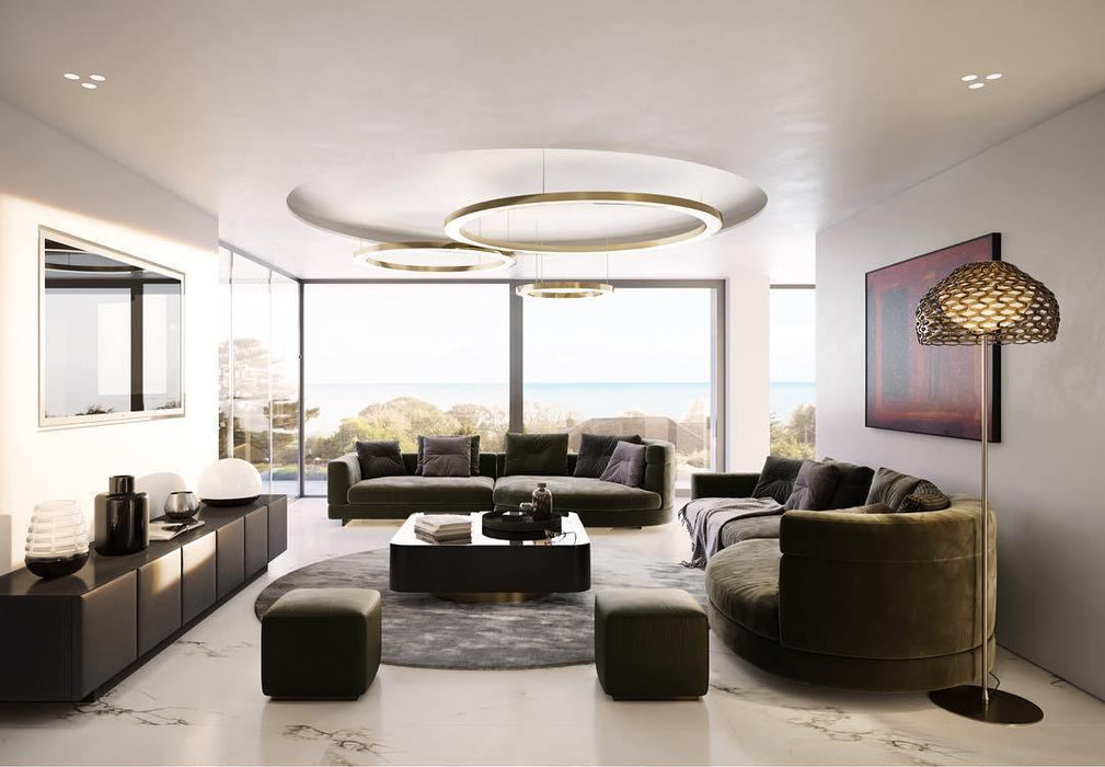 Ring LED Pendant Light-DWHOME