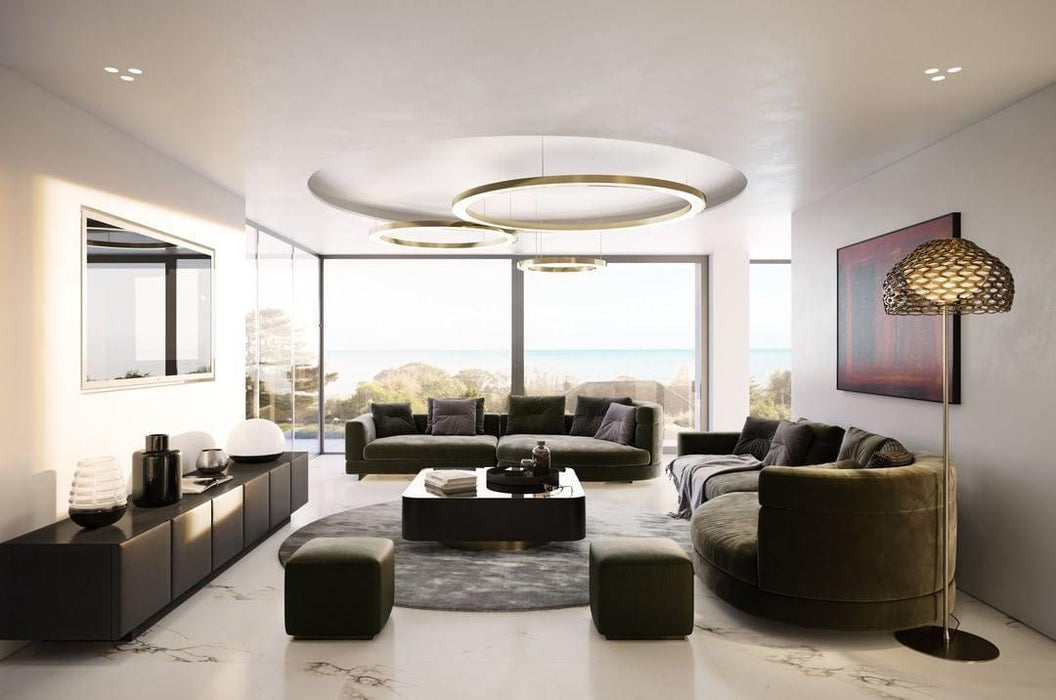Ring LED Pendant Light-DWHOME