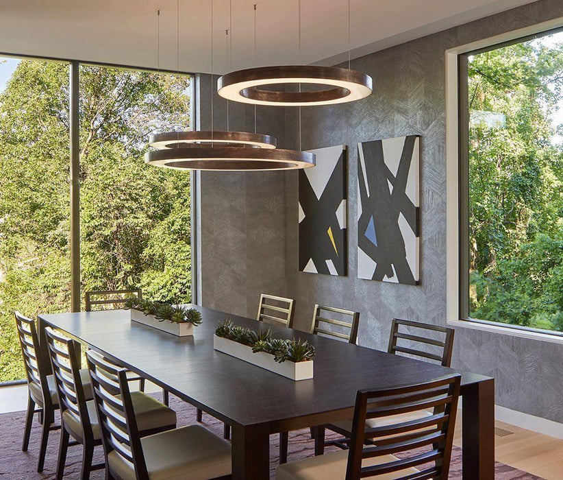 Ring LED Pendant Light-DWHOME