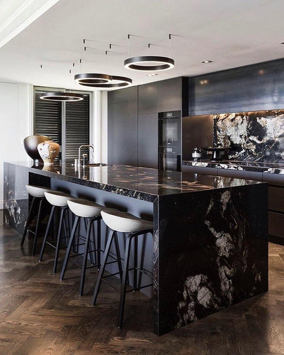 Ring LED Pendant Light-DWHOME