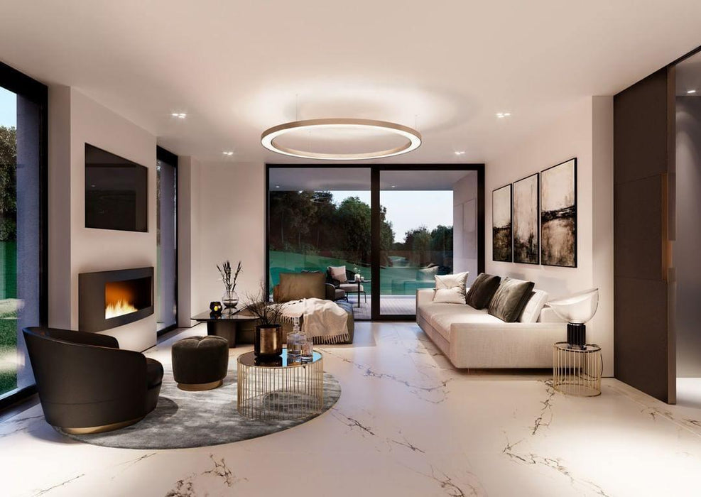 Ring LED Pendant Light-DWHOME