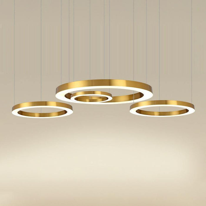 Ring LED Pendant Light-DWHOME