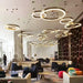 Ring LED Pendant Light-DWHOME