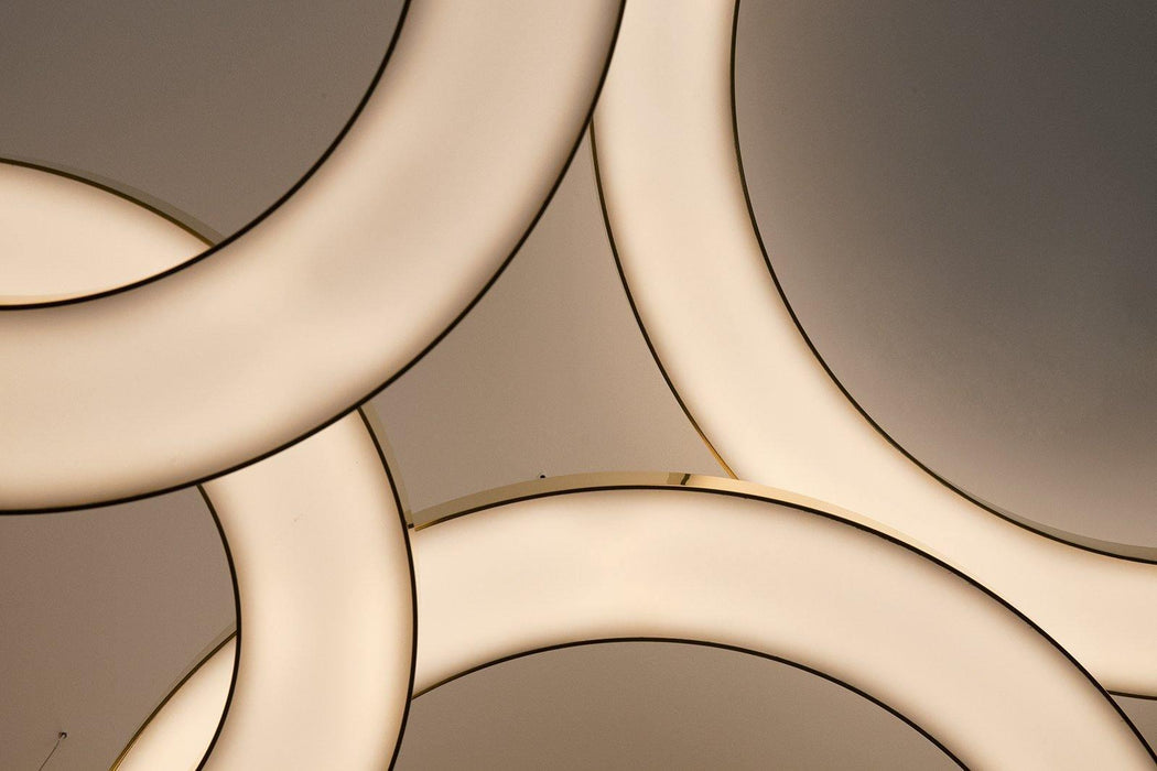 Ring LED Pendant Light-DWHOME