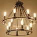 Makani Rope Rings Hanging Chandelier - DWHOME