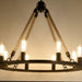 Makani Rope Rings Hanging Chandelier - DWHOME