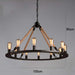 Makani Rope Rings Hanging Chandelier - DWHOME