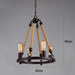 Makani Rope Rings Hanging Chandelier - DWHOME