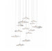 Manta Drift Chandelier - Vakkerlight