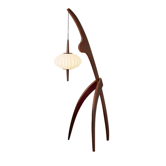 Mantis Wood Floor Lamp-DWHOME