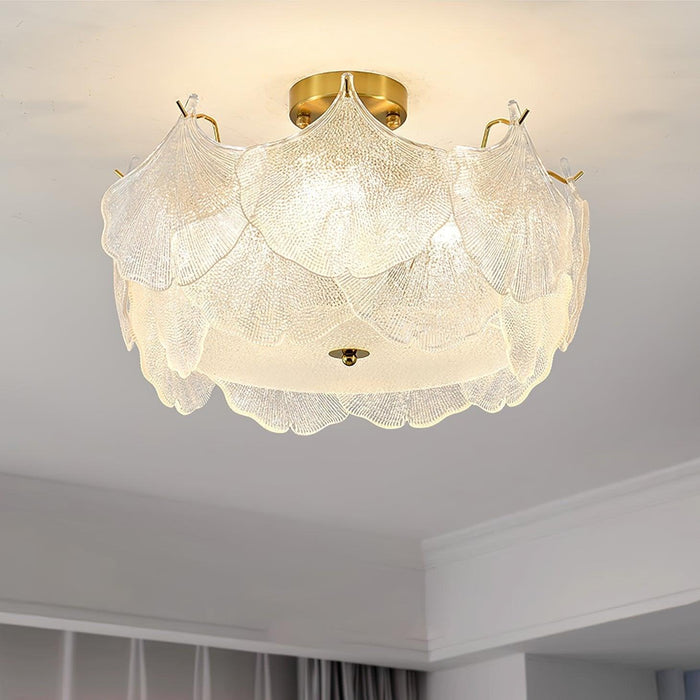 Maple Leaf Cluster Ceiling Light-DWHOME
