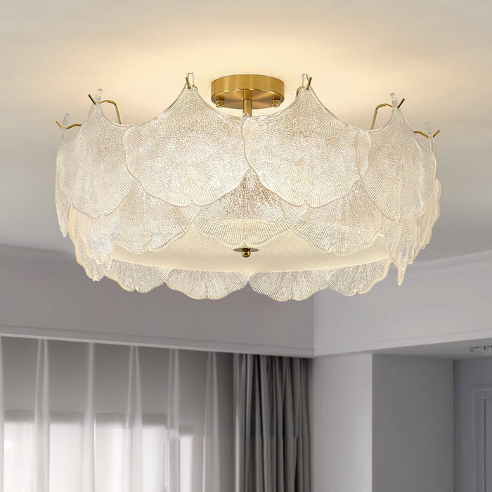 Maple Leaf Cluster Ceiling Light-DWHOME