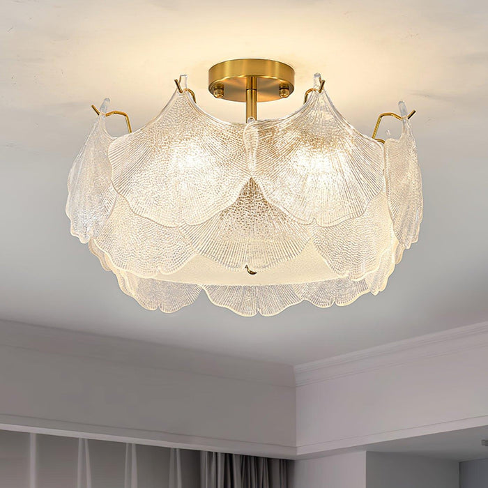 Maple Leaf Cluster Ceiling Light-DWHOME