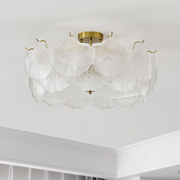 Maple Leaf Cluster Ceiling Light-DWHOME