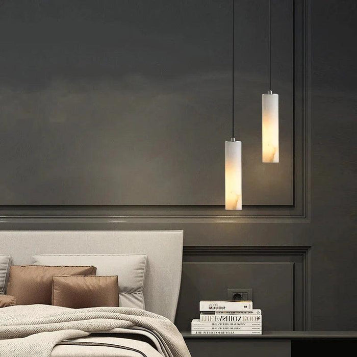 Marble Tube Chandelier for Living Room & Foyer - DWHOME