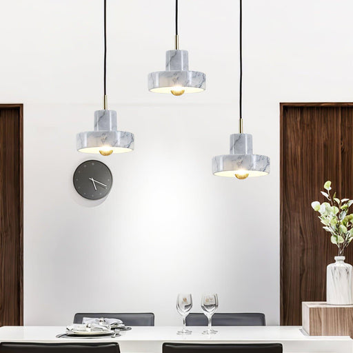 Lampe à suspension en marbre Aura - DWHOME