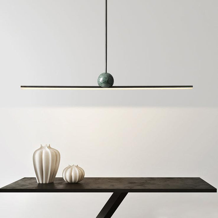 Marble Linear Pendant Lamp-DWHOME