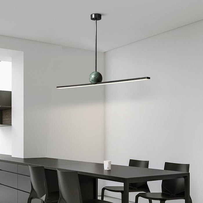 Marble Linear Pendant Lamp-DWHOME