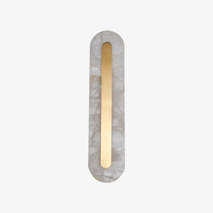 Alabaster Rounded Wall Light-DWHOME