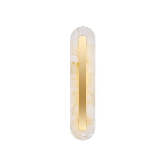 Alabaster Rounded Wall Light-DWHOME