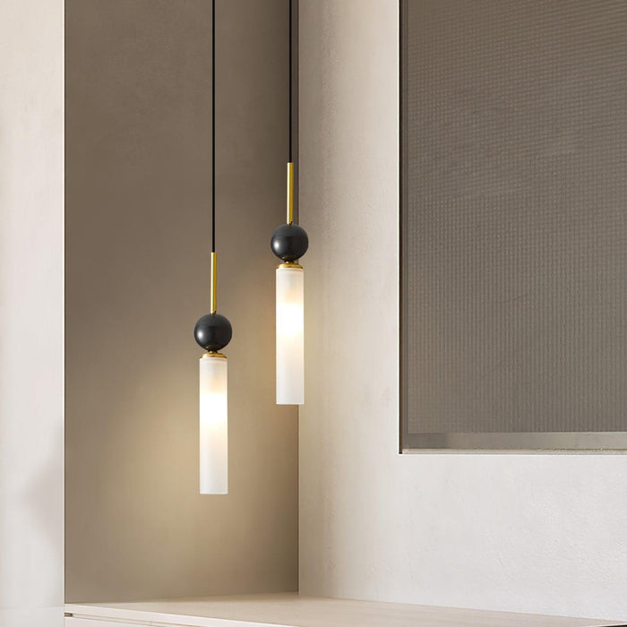 Marble Vertical Pendant Lamp-DWHOME