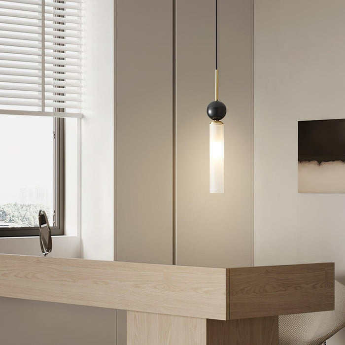 Marble Vertical Pendant Lamp-DWHOME