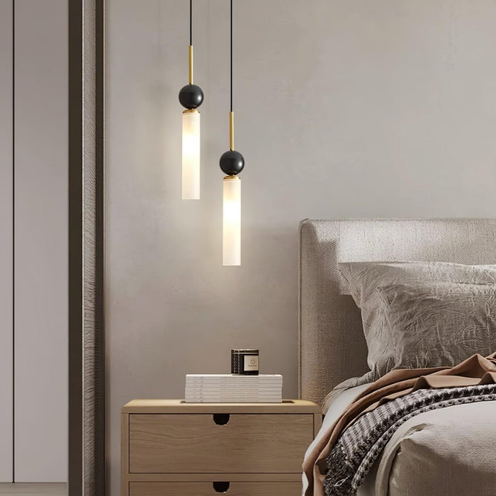 Marble Vertical Pendant Lamp-DWHOME