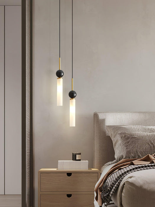 Marble Vertical Pendant Lamp-DWHOME