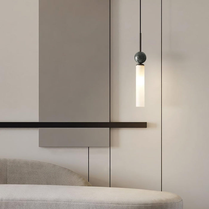 Marble Vertical Pendant Lamp-DWHOME