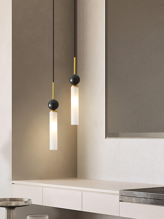 Marble Vertical Pendant Lamp-DWHOME