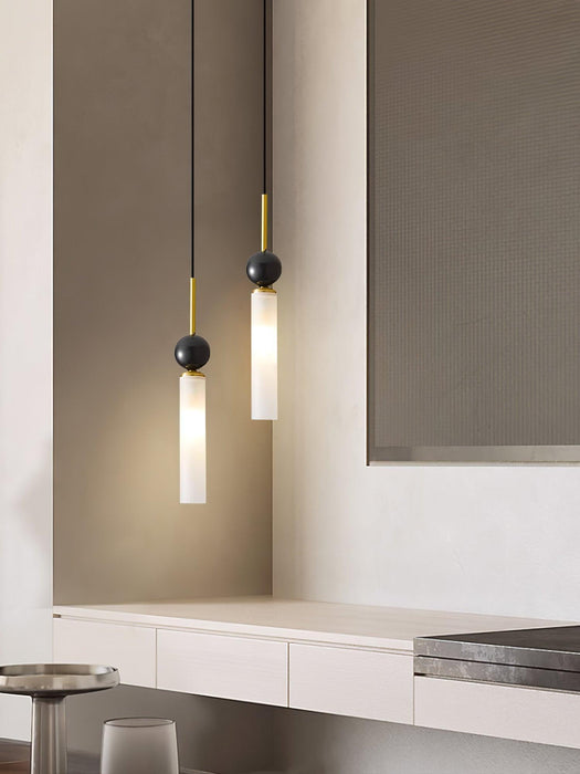 Marble Vertical Pendant Lamp-DWHOME