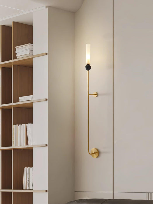 Marble Vertical Wall Lamp-DWHOME