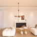 Mariella Tulip Chandelier-DWHOME