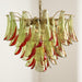 Emerald Flame Murano Glass Chandelier-DWHOME