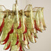 Emerald Flame Murano Glass Chandelier-DWHOME
