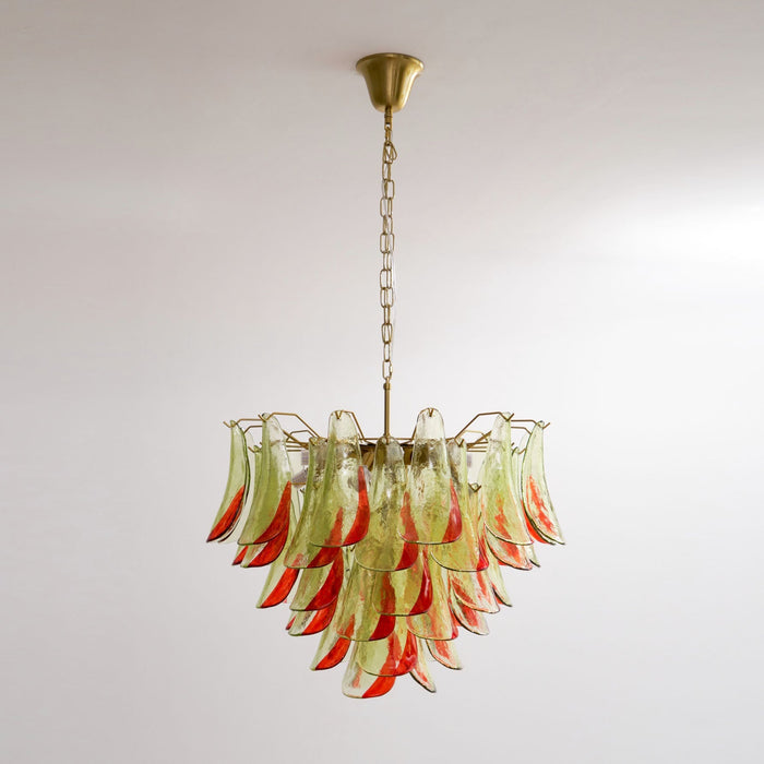 Emerald Flame Murano Glass Chandelier-DWHOME