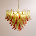 Emerald Flame Murano Glass Chandelier-DWHOME