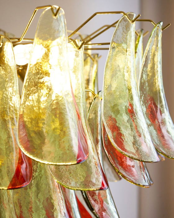 Emerald Flame Murano Glass Chandelier-DWHOME