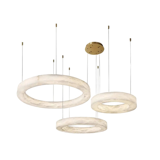 Marika Alabaster Chandelier-DWHOME