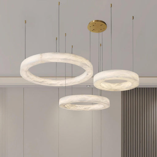 Marika Alabaster Chandelier-DWHOME