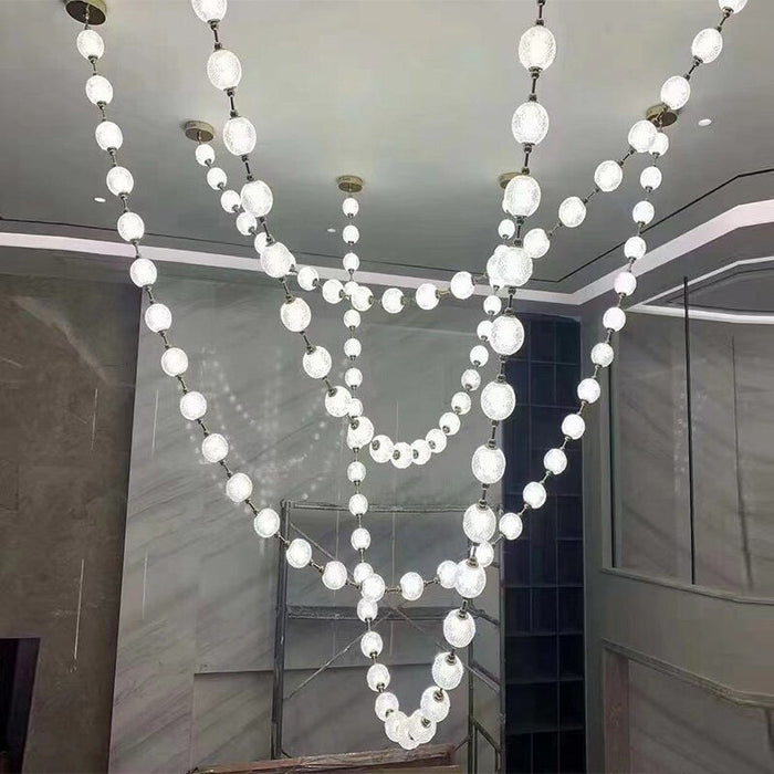 Marni Beaded Chandelier-DWHOME