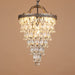 Crystal Inverted Pyramid Chandelier-DWHOME