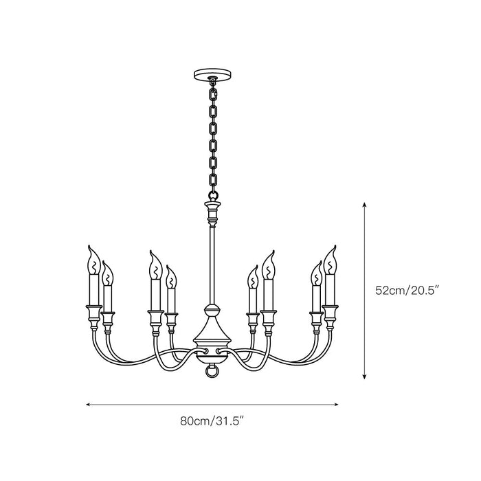 Marypaz Chandelier-DWHOME