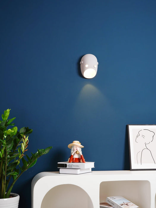 Mask Wall Light-DWHOME