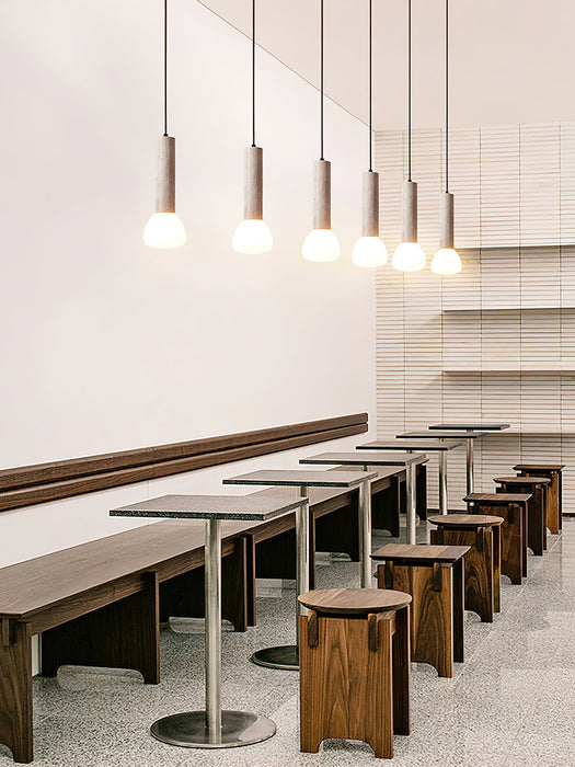 Matchstick Travertine Pendant Lamp-DWHOME